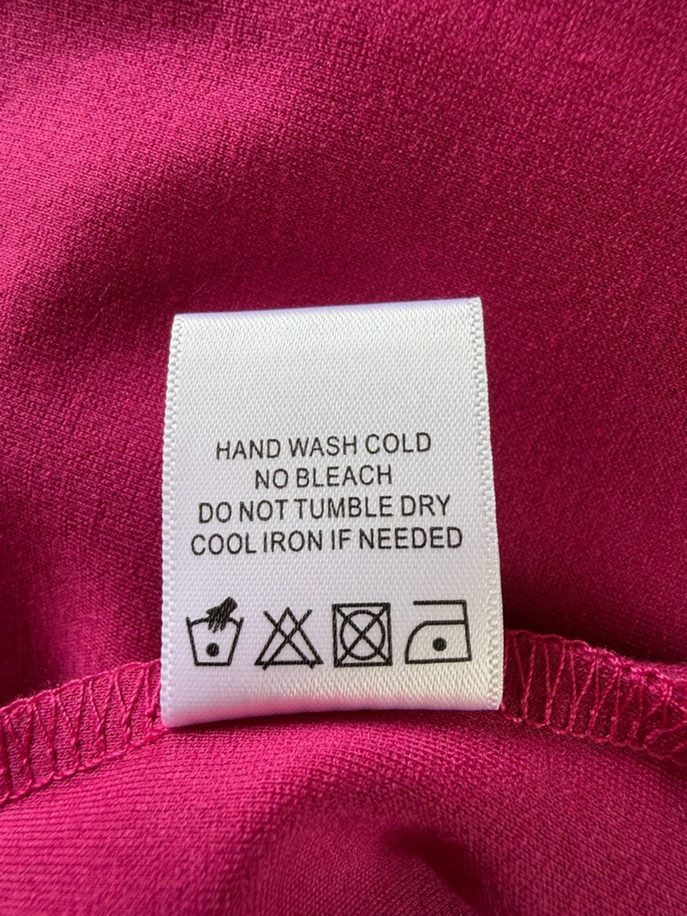 Lovers and Friends Lucie Midi Dress in Fuchsia Pink Side Slit Size Small - Picture 8 of 8
